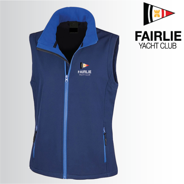 (image for) YC Ladies Softshell Gilet 2ply (R232F)