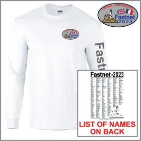 Fastnet Unisex Long Sleeve T-Shirt with Boat Names List (GD14)