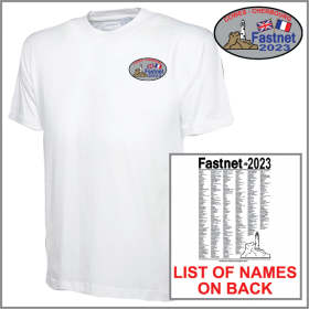 Fastnet Unisex T-Shirt with List of Boat Names (UC301)