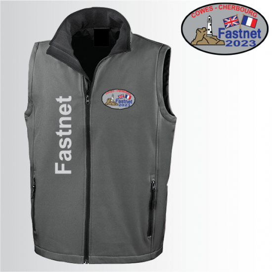 Fastnet Mens Softshell Gilet 2ply (R232M) - Click Image to Close