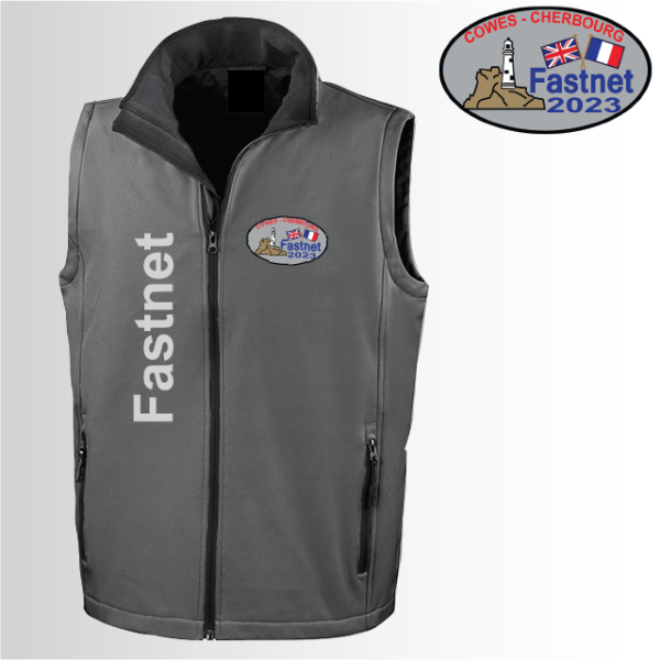 (image for) Fastnet Mens Softshell Gilet 2ply (R232M)