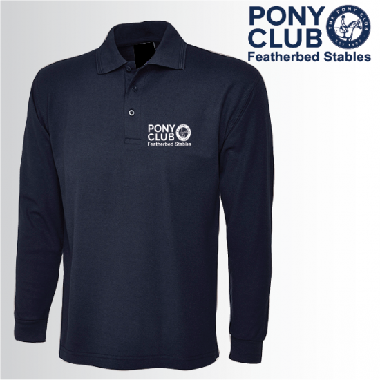 PC Unisex Long Sleeve Polo (UC113) - Click Image to Close