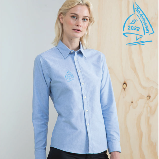 (image for) OW Ladies Delux Oxford Shirt, Long Sleeve (HB511)