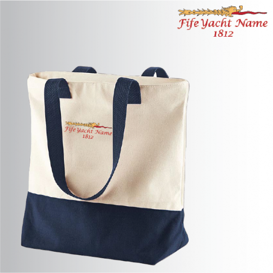 OW Canvas Two-Tone Tote Bag (BG683) - Click Image to Close