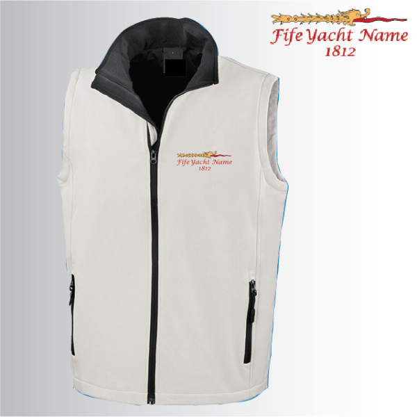 (image for) Mens Softshell Gilet 2ply (R232M)