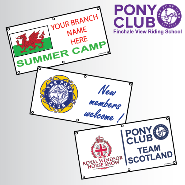 (image for) Pony Club Banners