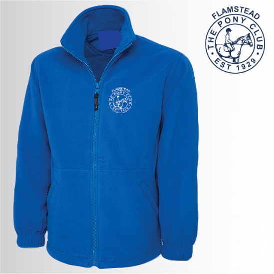 PC Embroidered Unisex Classic Full Zip Fleece (UC604) - Click Image to Close