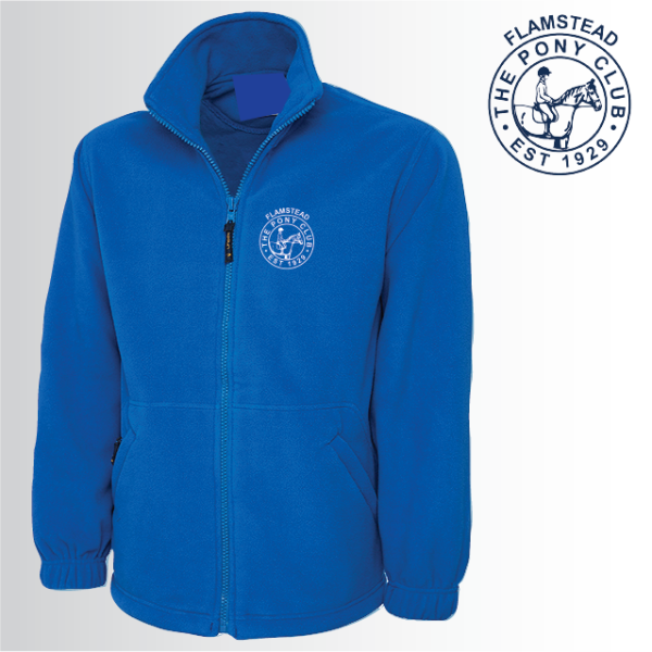 (image for) PC Embroidered Unisex Classic Full Zip Fleece (UC604)