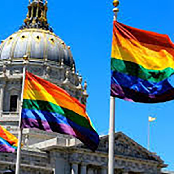 (image for) Giant Rainbow Flag