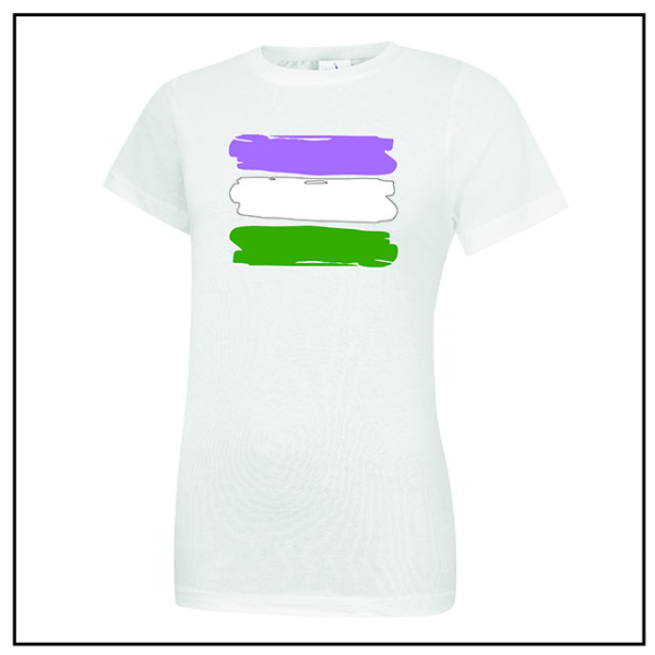 (image for) Gender Queer Fitted T-Shirt