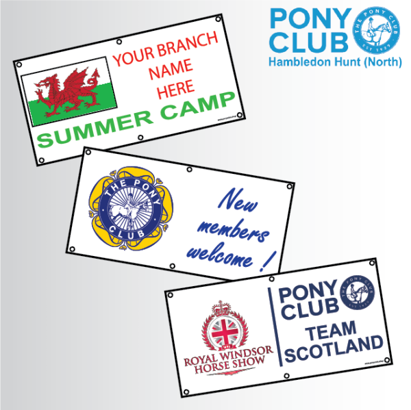 (image for) Pony Club Banners