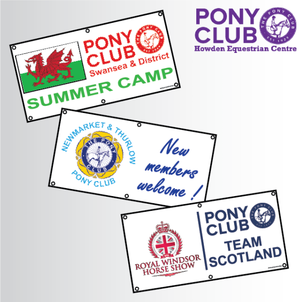 (image for) Pony Club Banners