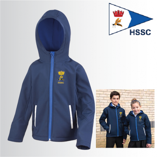 Child Hooded Softshell Jacket (R224J) - Click Image to Close