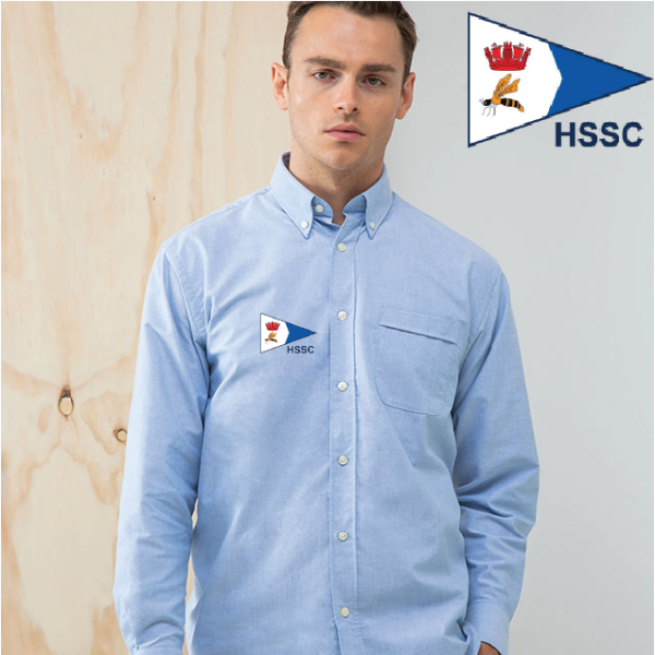 (image for) Delux Oxford Shirt, Mens Long Sleeve (HB510)