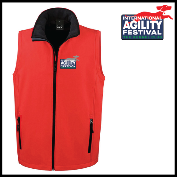 (image for) IAF Mens Softshell Gilet 2ply (R232M)