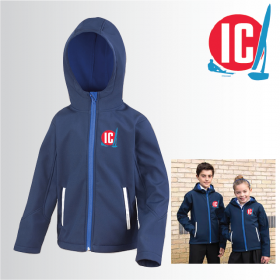 Child Hooded Softshell Jacket (R224J)