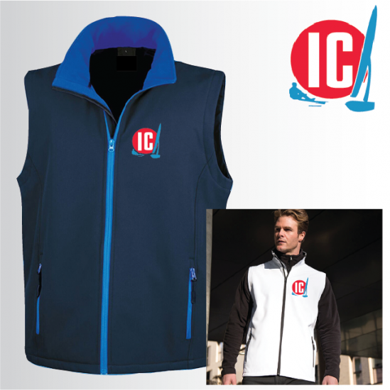 Mens Softshell Gilet 2ply (R232M) - Click Image to Close