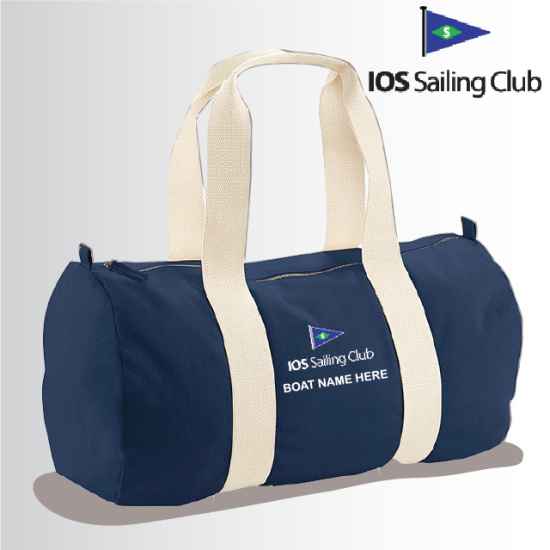 Canvas Organic Barrel Bag (W814) - Click Image to Close