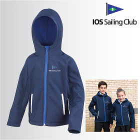 Child Hooded Softshell Jacket (R224J)