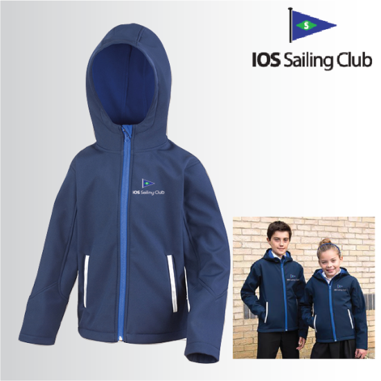 Child Hooded Softshell Jacket (R224J) - Click Image to Close