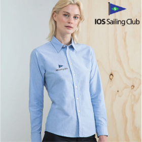 (image for) Delux Oxford Shirt, Ladies Long Sleeve (HB511)