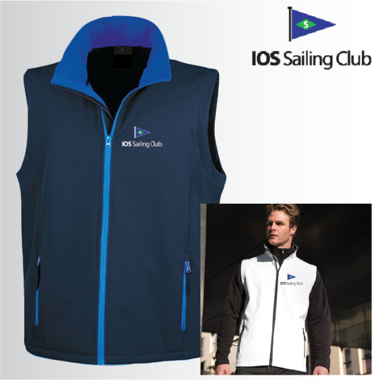 Mens Softshell Gilet 2ply (R232M)