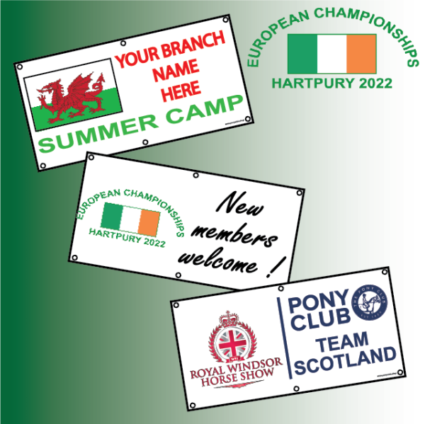 (image for) Pony Club Banners