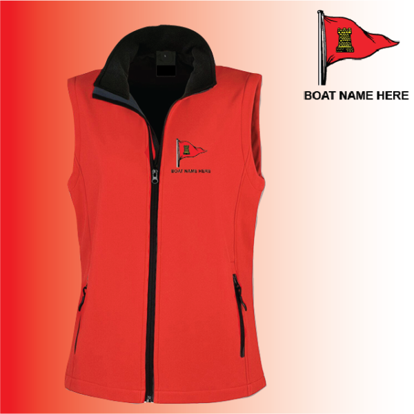 (image for) OW Ladies Softshell Gilet 2ply (R232F)