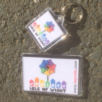 (image for) IW Pride Key Ring & Fridge Magnet