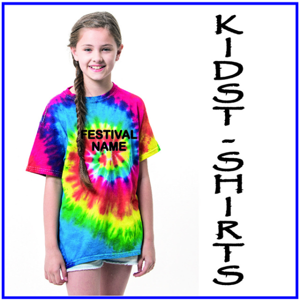 (image for) Festival Child Rainbow T-Shirt (TD02B)