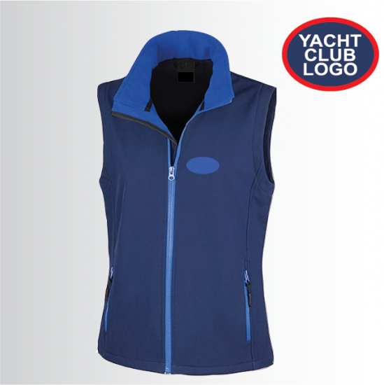 Golf Tour Ladies Softshell Gilet 2ply (R232F) - Click Image to Close