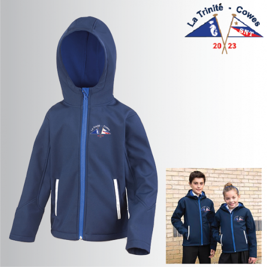 Child Hooded Softshell Jacket (R224J) - Click Image to Close