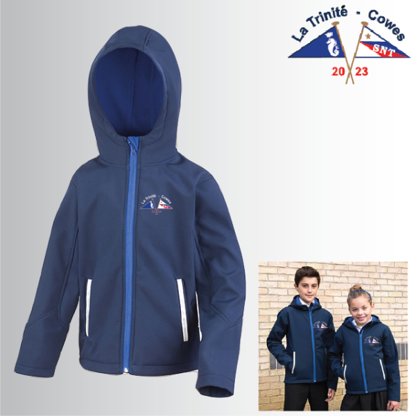 (image for) Child Hooded Softshell Jacket (R224J)