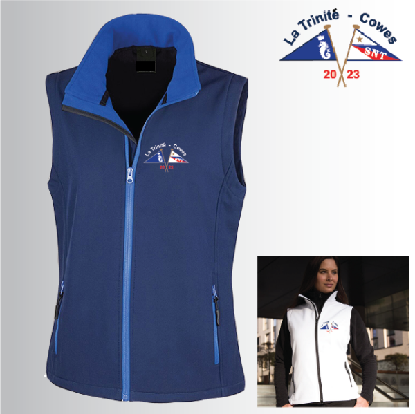 (image for) Ladies Softshell Gilet 2ply (R232F)