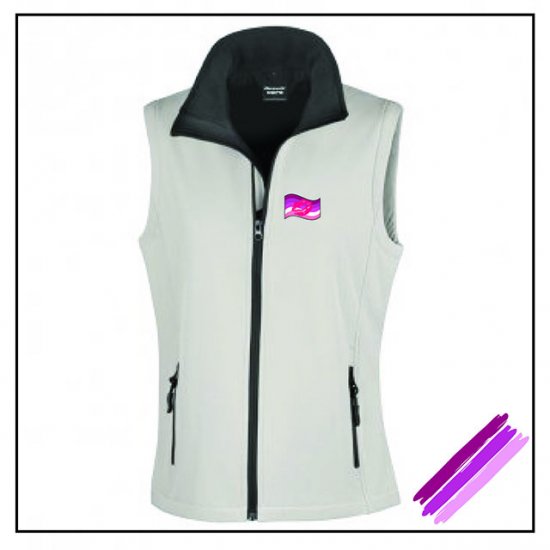 Lipstick Lesbian Fitted Gilet - Click Image to Close