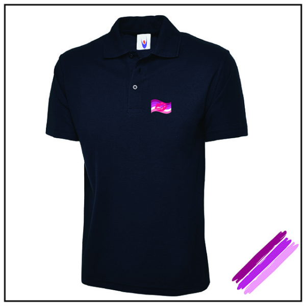 (image for) Lipstick Lesbian Regular Shaped Polo Shirt