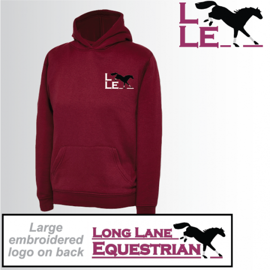 LLE Embroidered Child Hoody (UC503) - Click Image to Close