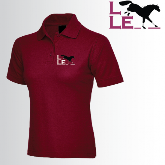 LLE Embroidered Ladies Polo Shirt (UC106) - Click Image to Close