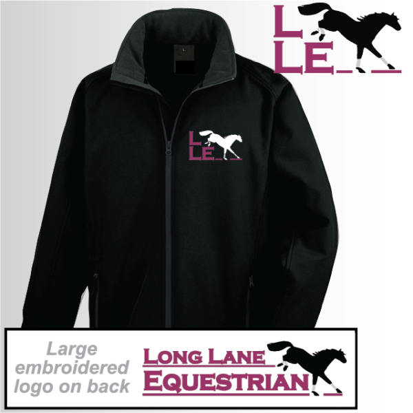 (image for) LLE Embroidered Mens Softshell Jacket 2ply (R231M)