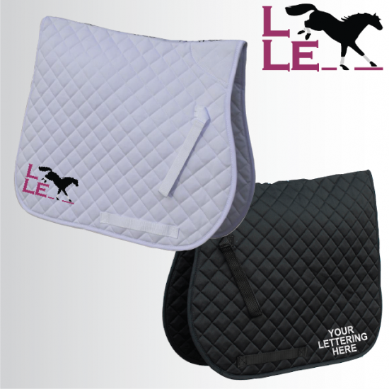 LLE Embroidered Saddle Cloth (SC404) - Click Image to Close