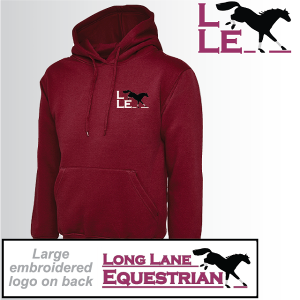 (image for) LLE Embroidered Adult Unisex Hoody (UC502)