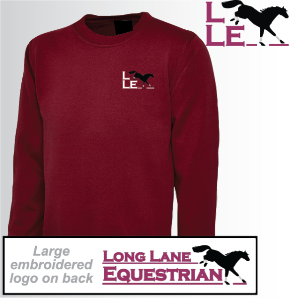 (image for) LLE Embroidered Adult Unisex Sweat Shirt (UC203)