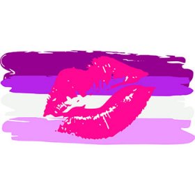 LIL002 - Lipstick Lesbian Brush Strokes