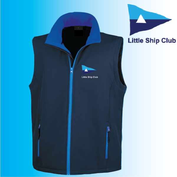 (image for) YC Mens Softshell Gilet 2ply (R232M)