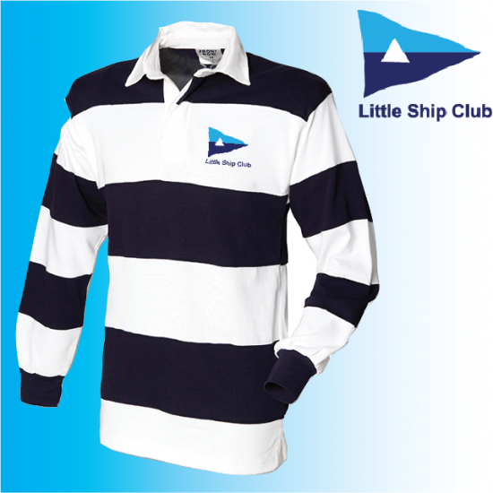 YC Striped Rugby Shirt (FR08M) - Click Image to Close