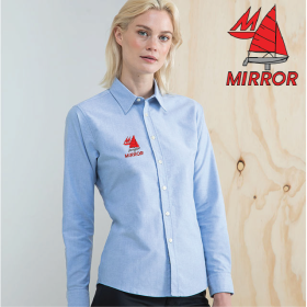 Delux Oxford Shirt, Ladies Long Sleeve (HB511)