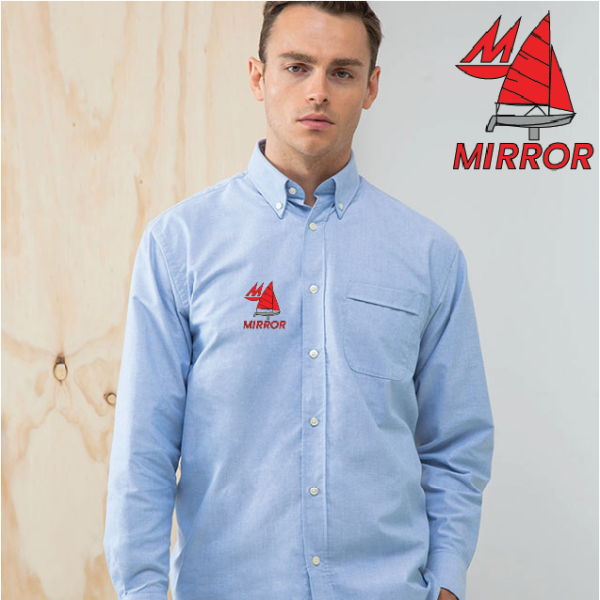 (image for) Delux Oxford Shirt, Mens Long Sleeve (HB510)