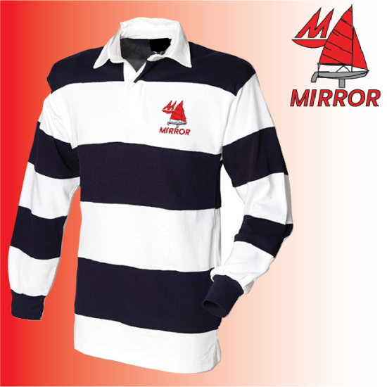 Striped Rugby Shirt (FR08M) - Click Image to Close