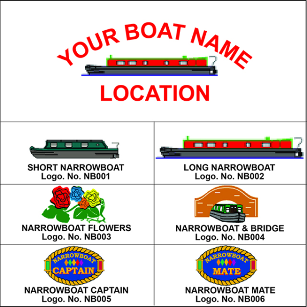 (image for) Narrowboat Personalised Clothing