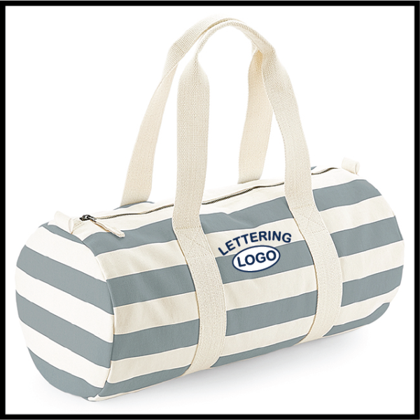 (image for) Nautical Barrel Bag (W688)